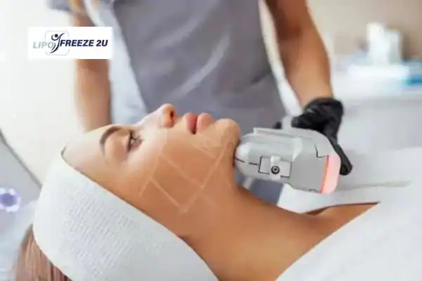 image of HIFU Berkhamsted treatment in progress.